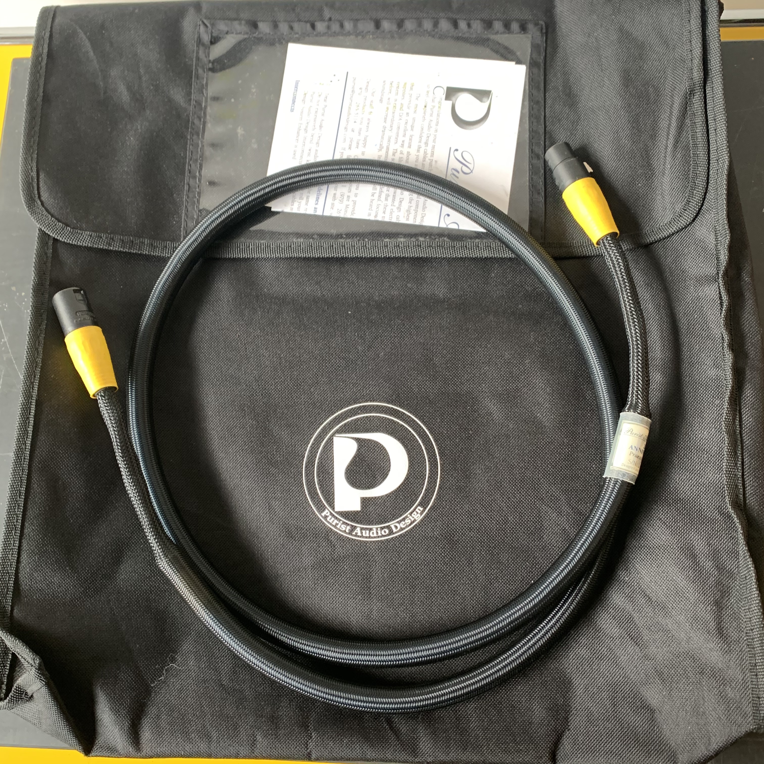 cable purist audio xlr occasion