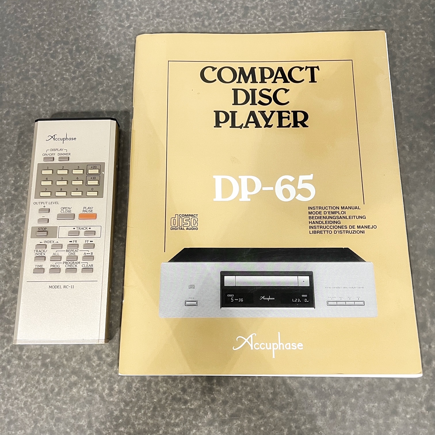 lecteur CD Accuphase DP 65