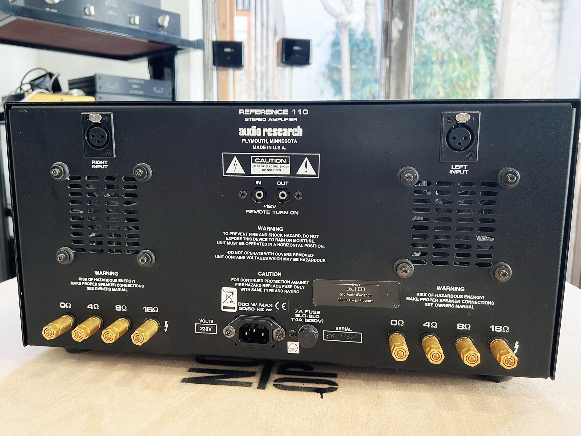 AUDIO RESEARCH REF 110