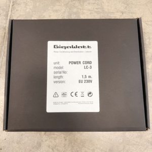 câbles secteur Gigawatt LC2 EVO