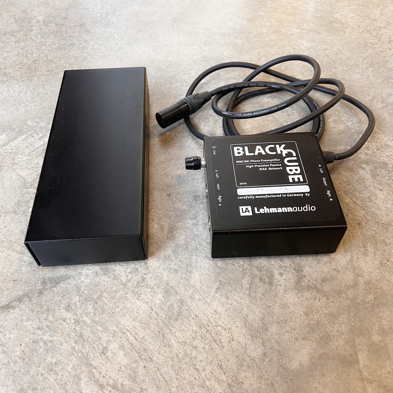 boitier phono Lehmann audio BLACK CUBE SE