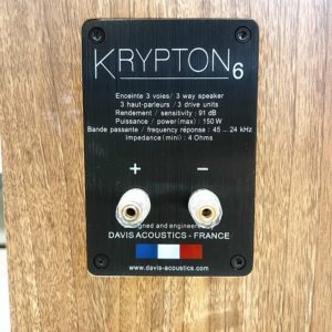 enceintes Davis Krypton 6