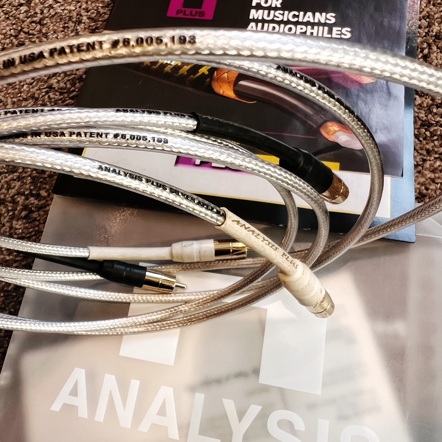 cable de modulation Analysis Plus Silver Apex