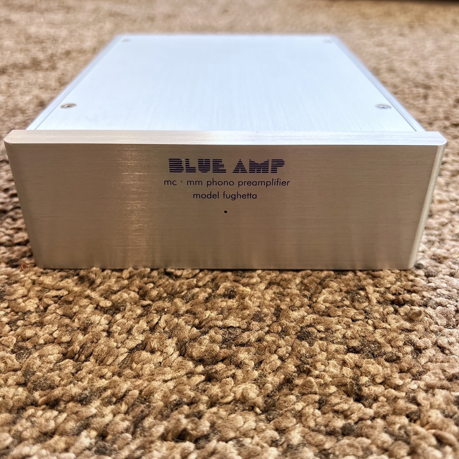 Boitier phono MC BLUE AMP Fughetta
