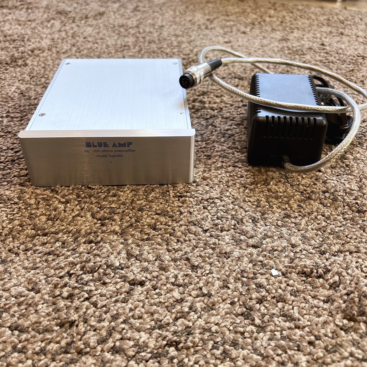 Boitier phono MC BLUE AMP Fughetta