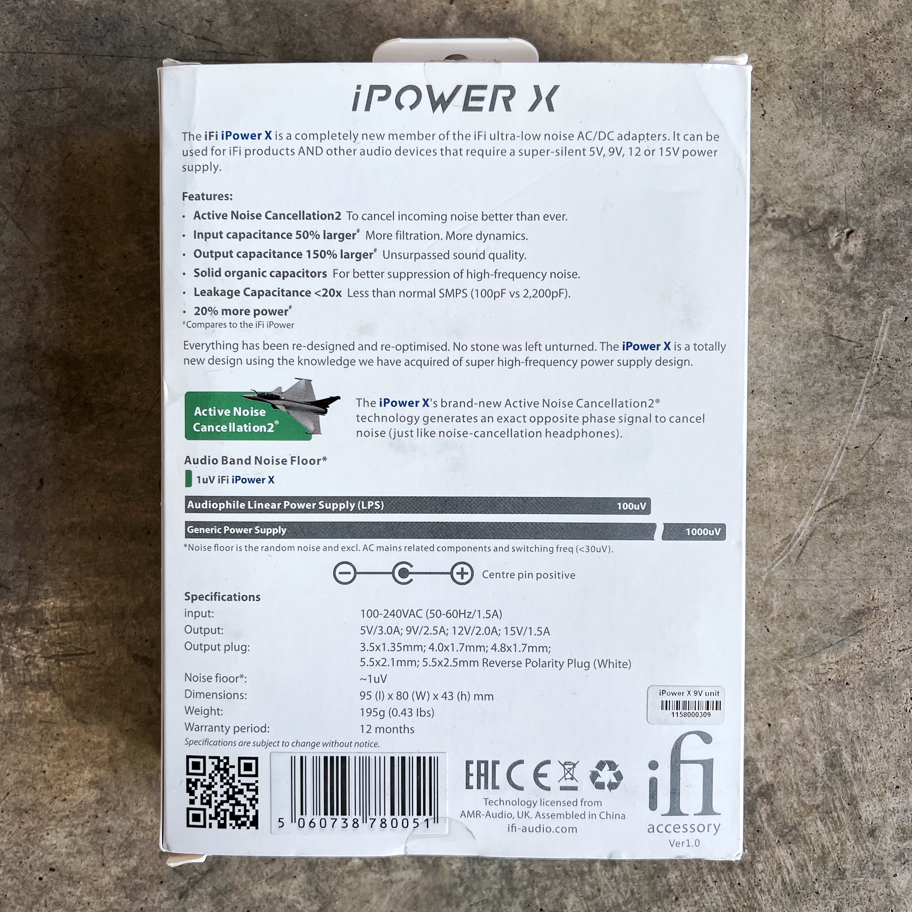 Alimentation Ifi POWER X 9V / 2,5A