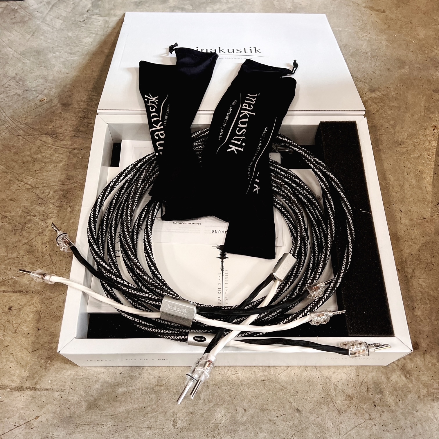 paire de cables HP Inakustik LS 603