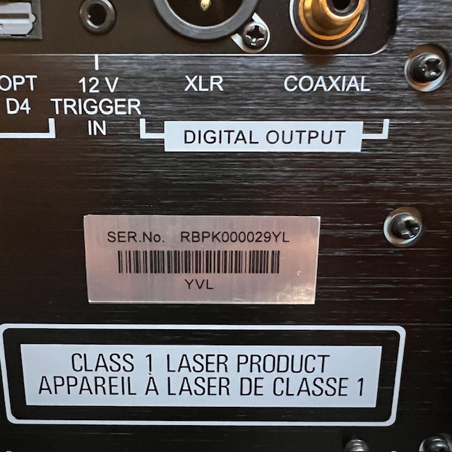 lecteur CD / SACD TAD 1000 MK2 S