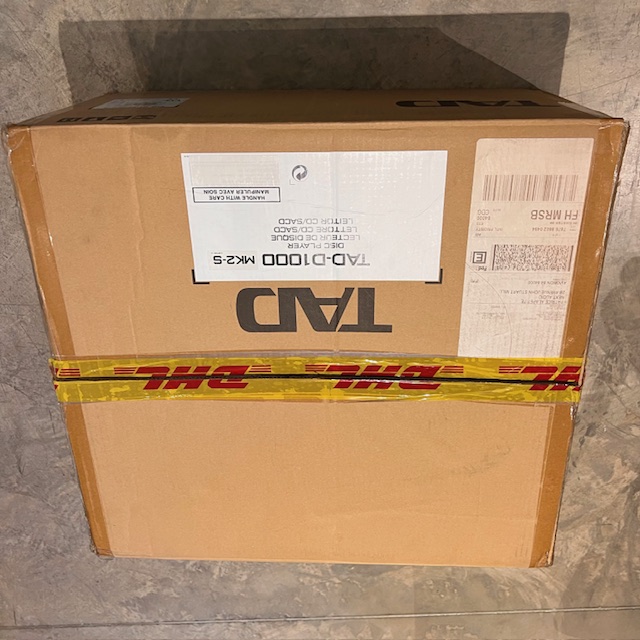 lecteur CD / SACD TAD 1000 MK2 S