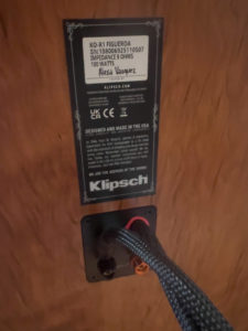 enceintes Klipsch OJAS K0-R1