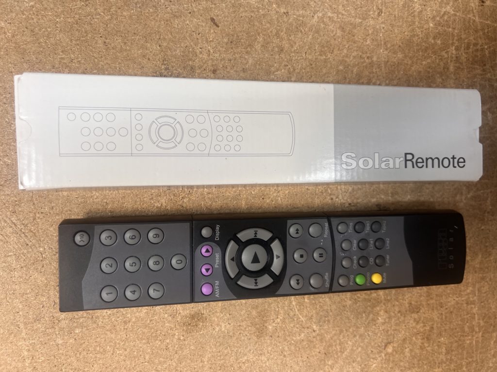 Télécommande REGA SOLAR