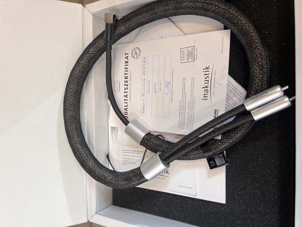 INAKUSTIK REFERENZ 2404 AIR PHONO DIN / RCA